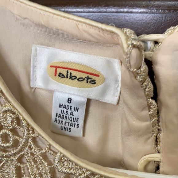 Gold lace top - Picture 5 of 10